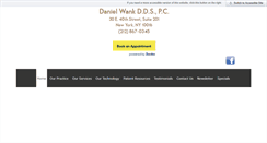 Desktop Screenshot of danielwankdds.com